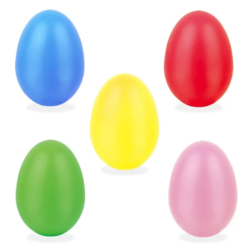 Пластиковые перкуссионные яйца maracas с музыкальным звуком - Фотография_6