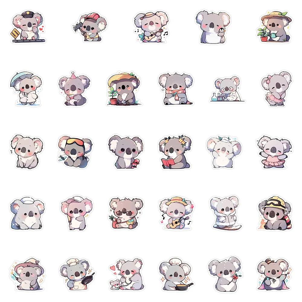 Милые наклейки с изображением коалы - Фотография_5