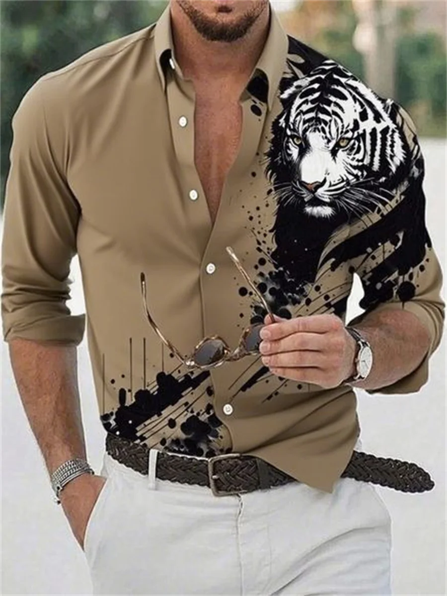 Мужская однотонная повседневная - Фотография_2