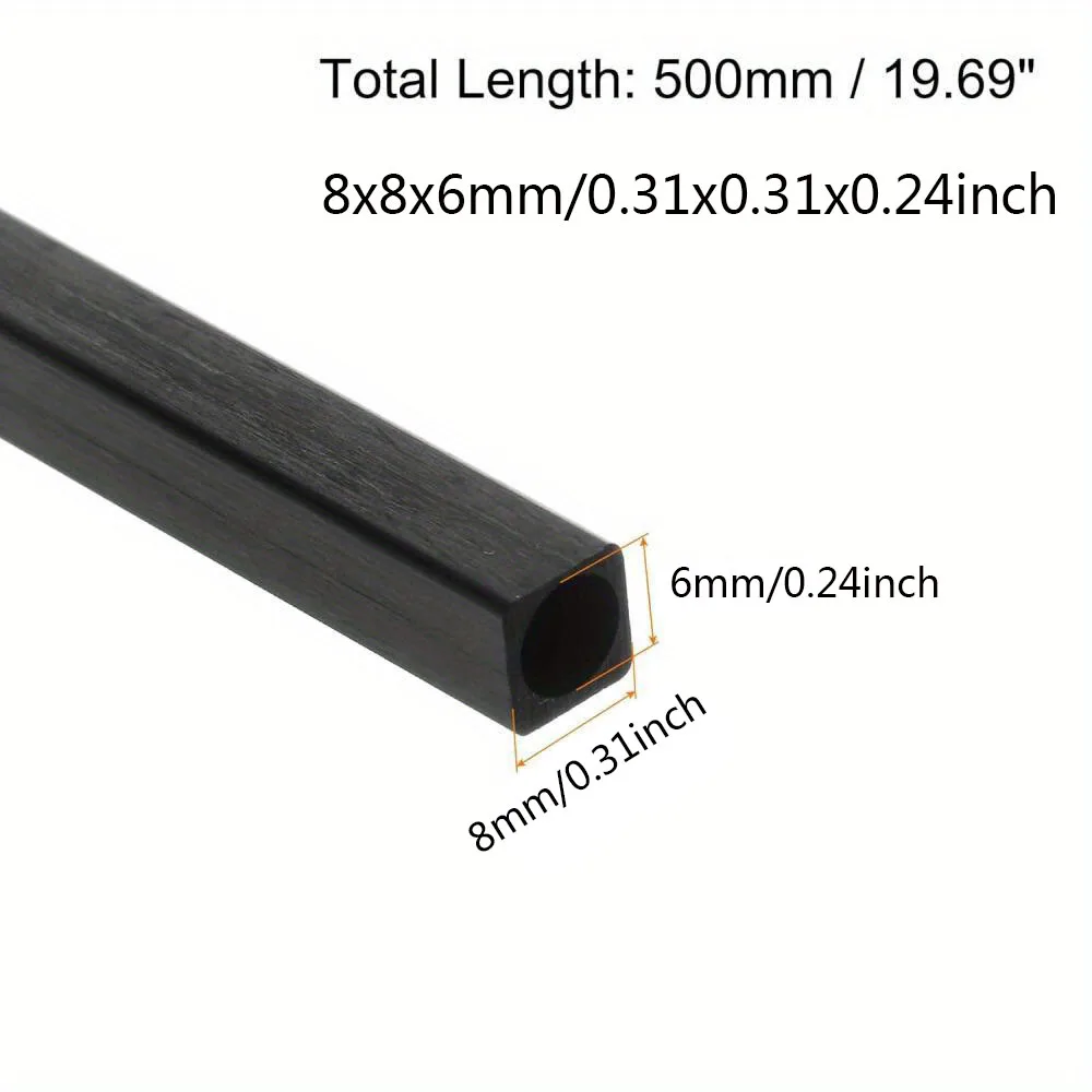 Квадратная трубка из углеродного волокна - Фотография_2