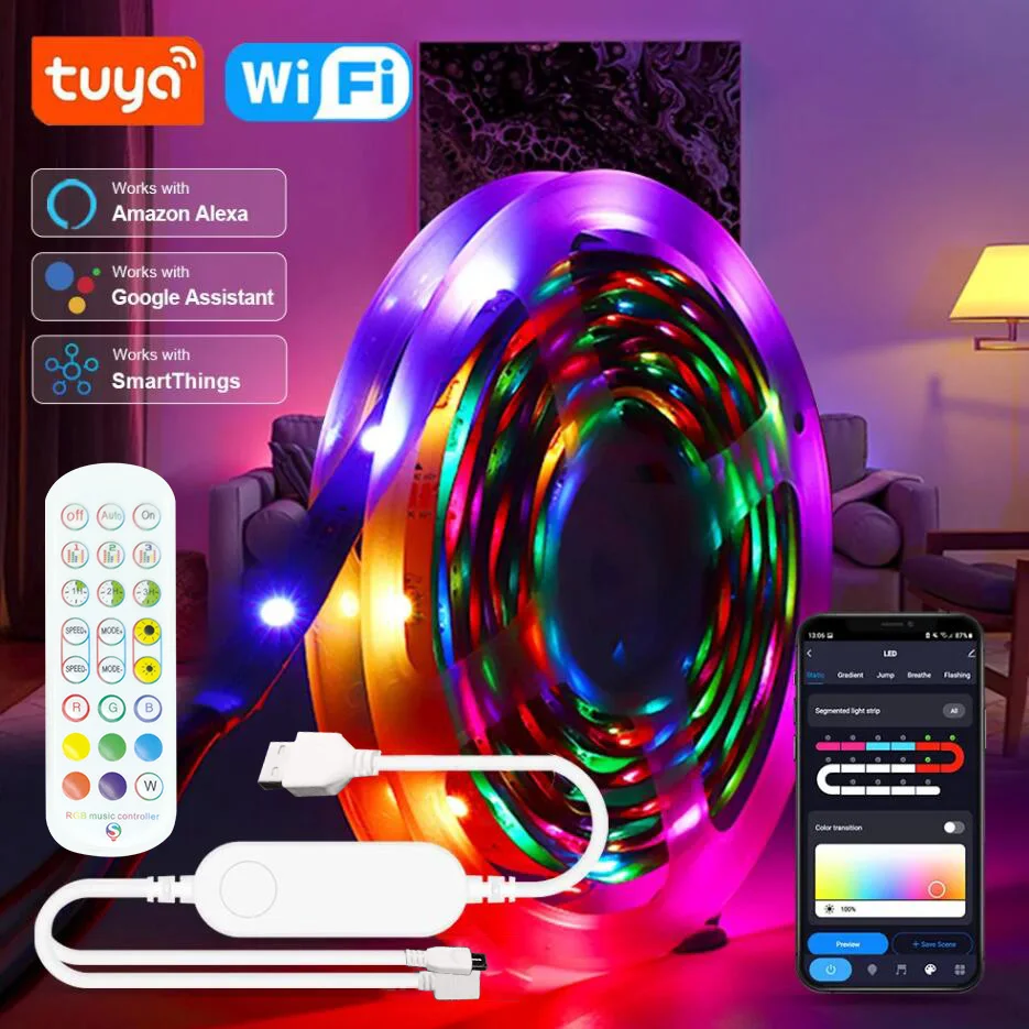 Футов usb светодиодные ленты tuya