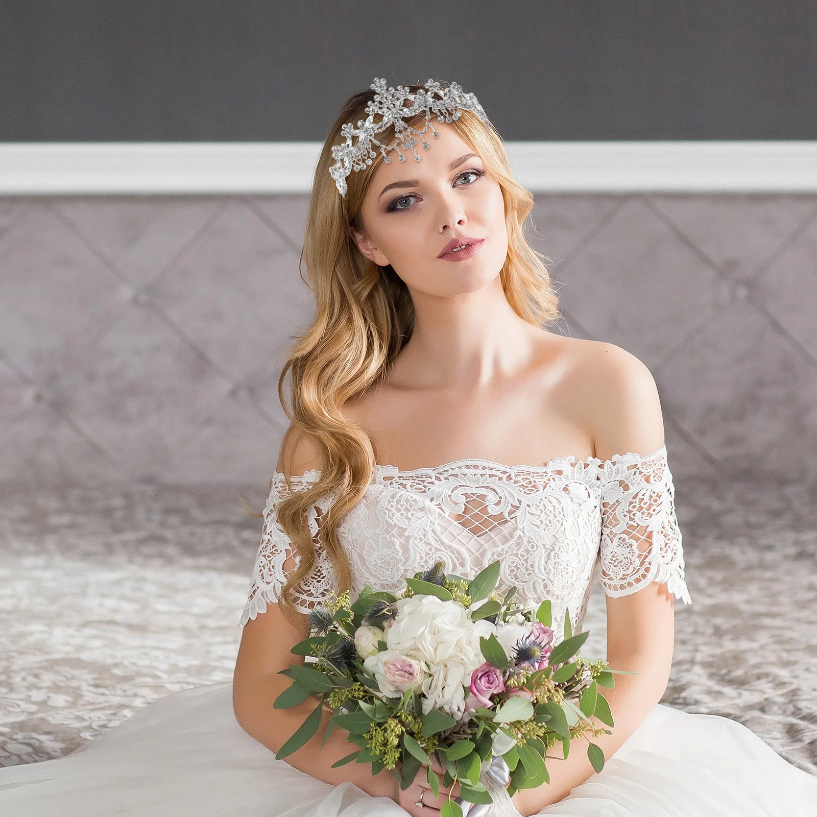 Хрустальная корона головной убор - Фотография_4