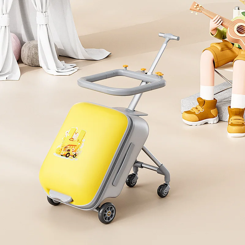 Детский чемодан на колесиках для верховой езды - Фотография_3