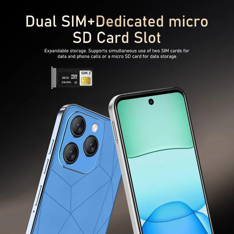 Смартфон global vision i16 pro 5g android 5300 мач 12 гб озу 512 гб пзу 6 - Фотография_5