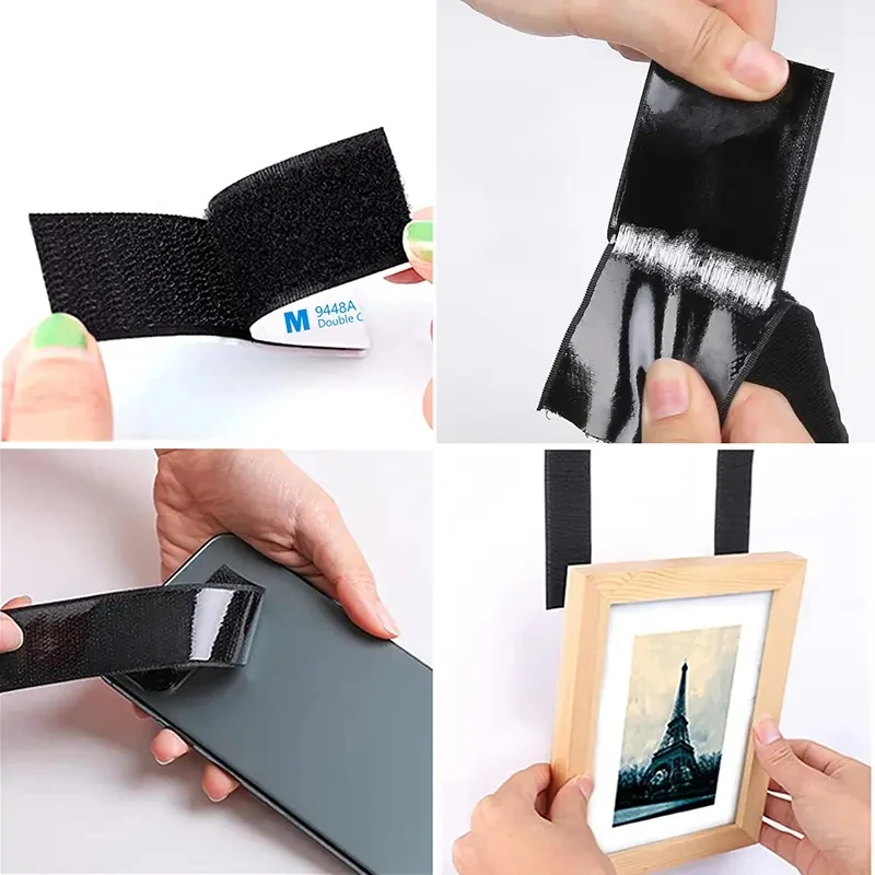 3m 9448a черная двусторонняя самоклеящаяся лента 3 м 16-38 мм - Фотография_4