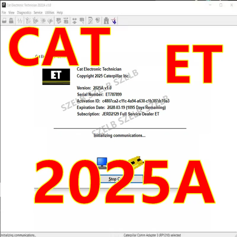 Cat caterpillar et 2025a программное