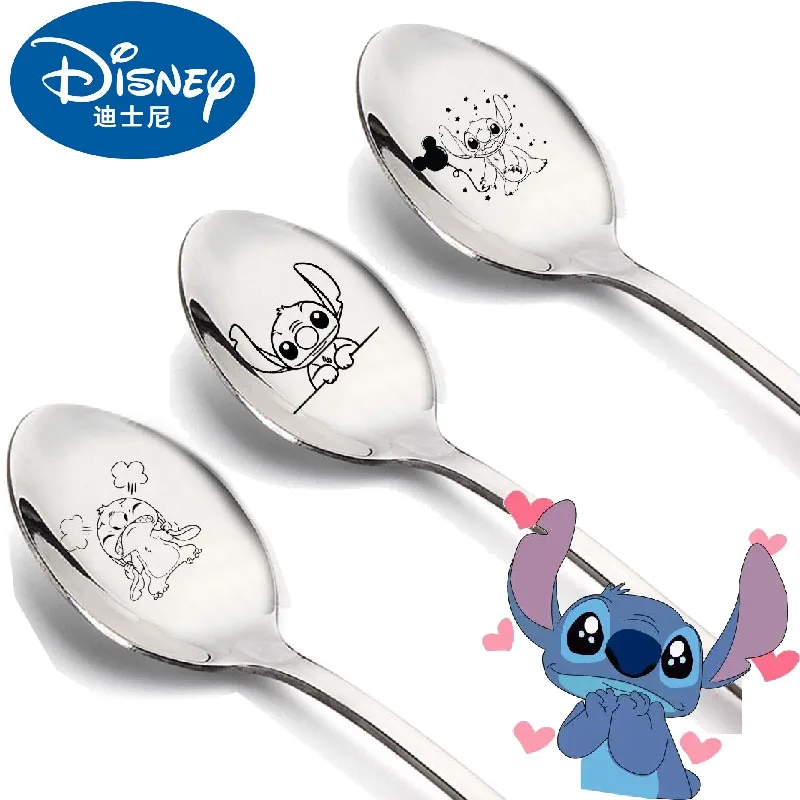Новые ложки disney stitch kawaii