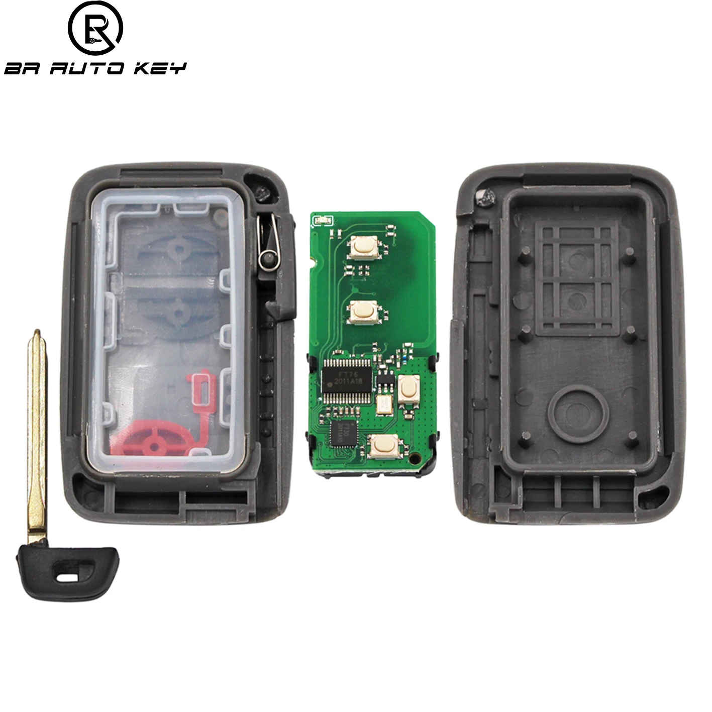 Умный дистанционный брелок 433 мгц для toyota land cruiser key b74ea - Фотография_4