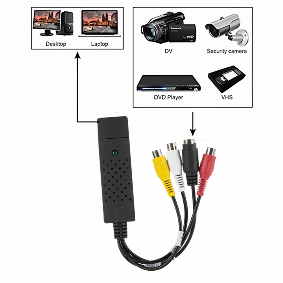 Конвертер usb 2.0 vhs в dvd преобразование - Фотография_3