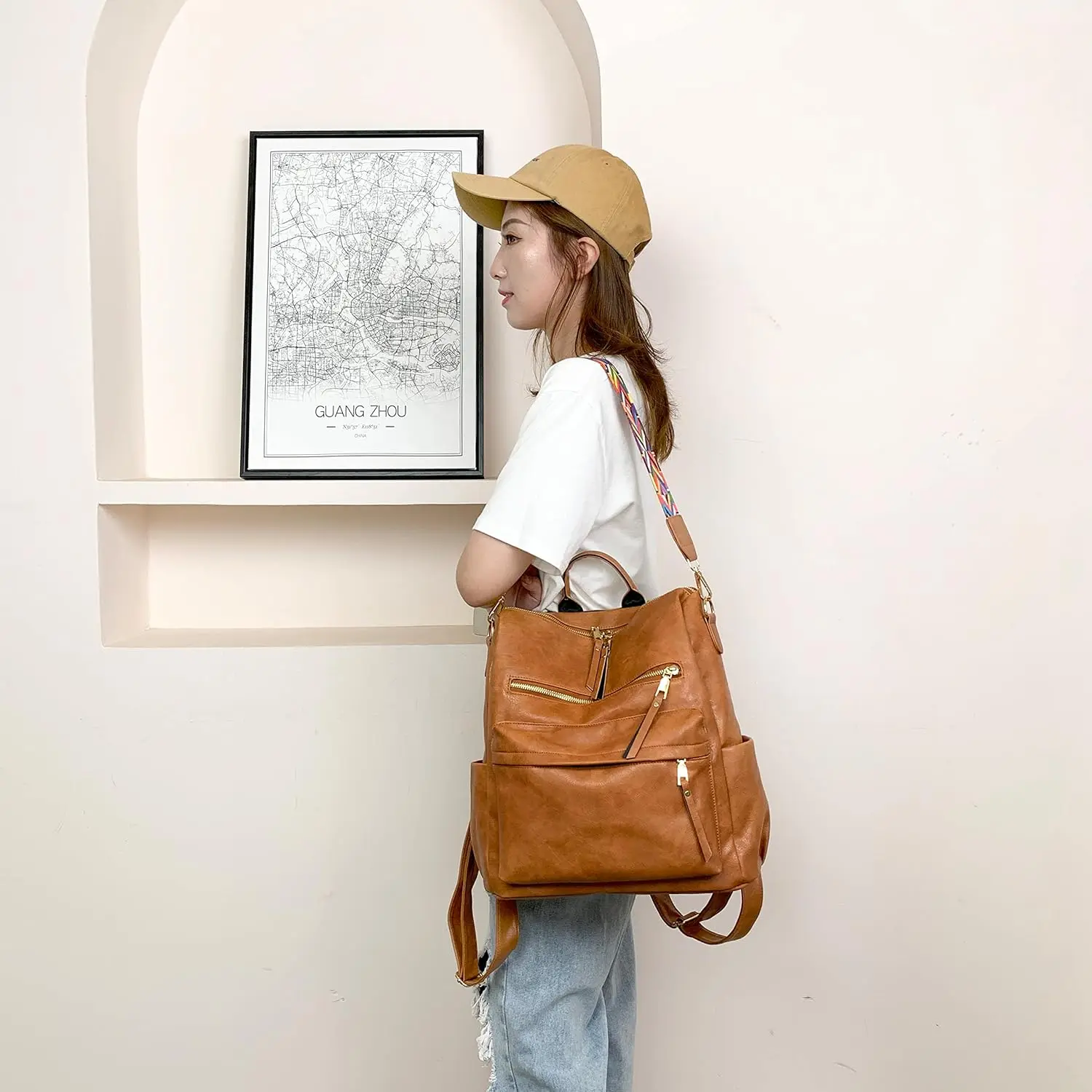 Zocilor женский модный рюкзак-кошелек - Фотография_4