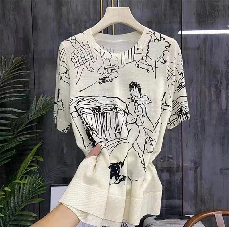 Женский пуловер с длинным рукавом four seasons - Фотография_6