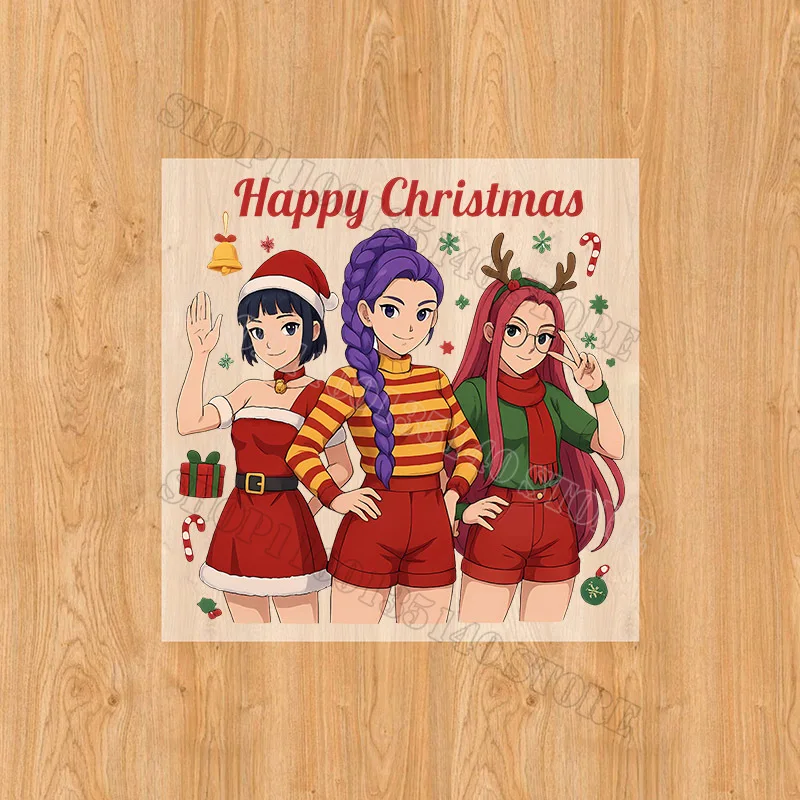 Охотники на демонов kpop железные нашивки для одежды - Фотография_3