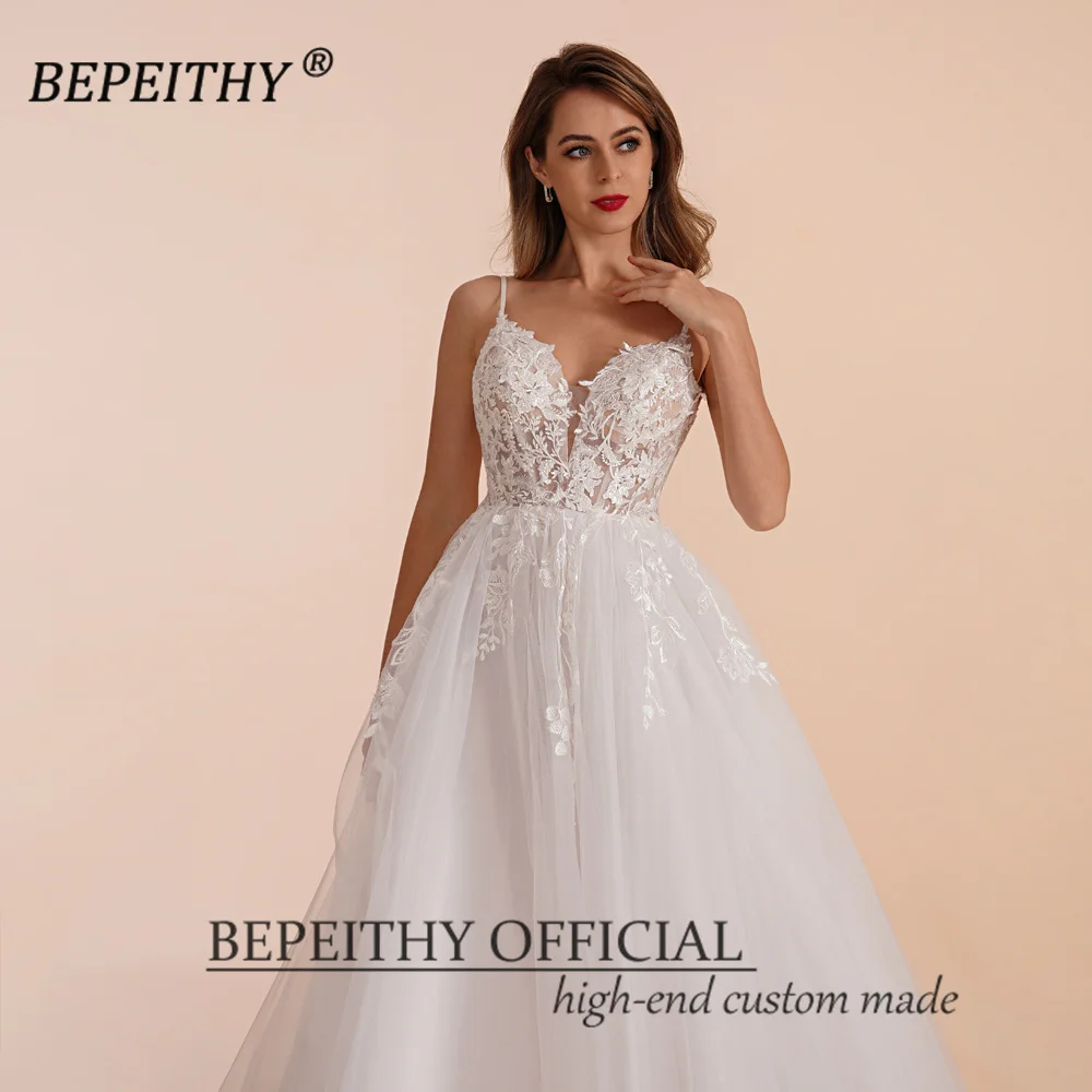 Bepeithy boho ivory a line кружевные - Фотография_5