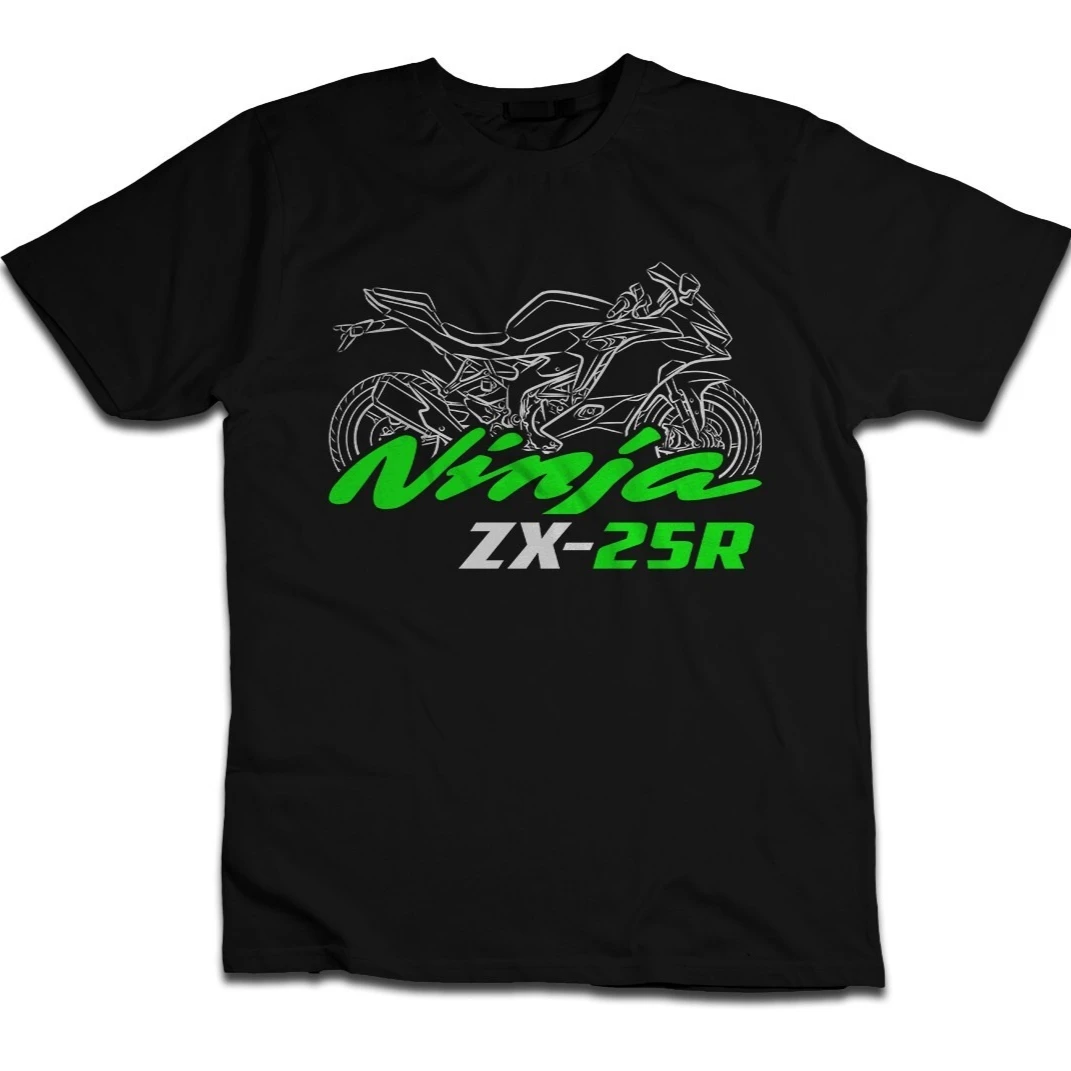 Японская мотоциклетная футболка ninja zx-25r - Фотография_4