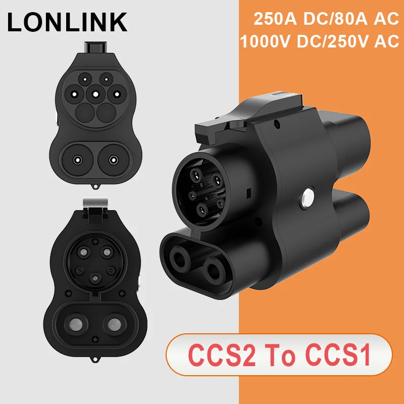 Lonlink ccs2 to ccs1 адаптер зарядного