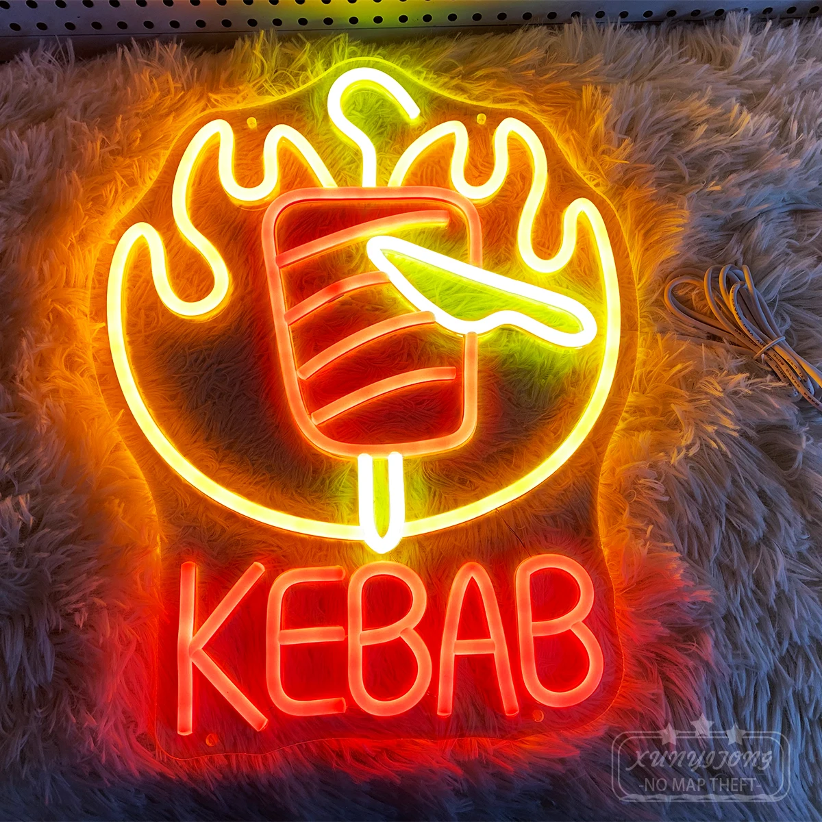 Светодиодная неоновая вывеска нож - Фотография_2