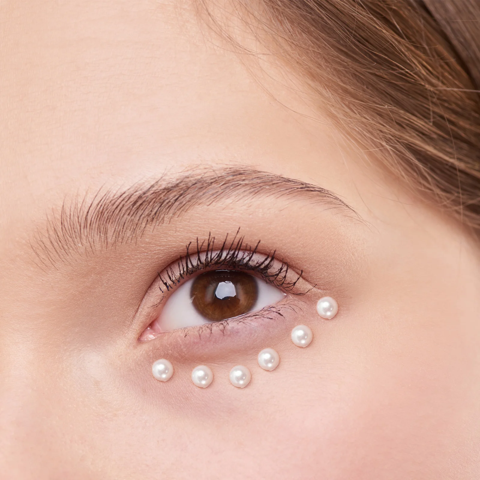 4 листа клейкие жемчужные наклейки - Фотография_5