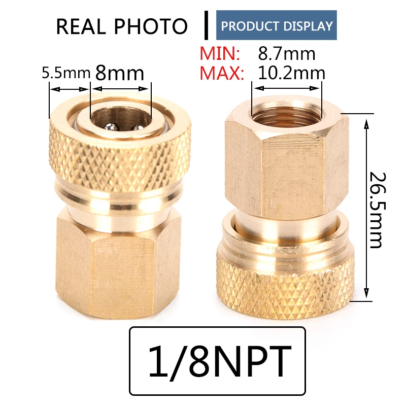 Медные резьбовые соединители m10x1 - Фотография_5