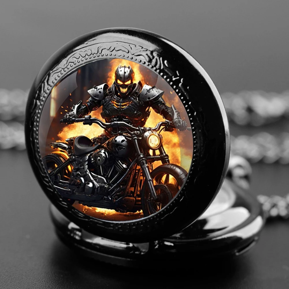 Дизайн мотоцикла кварцевые карманные - Фотография_4