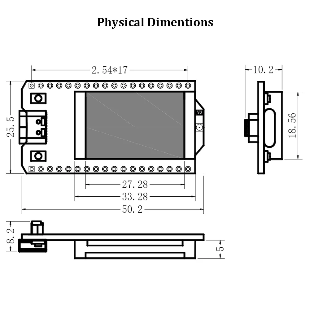 0,96-дюймовый oled sx1262 wi-fi - Фотография_4