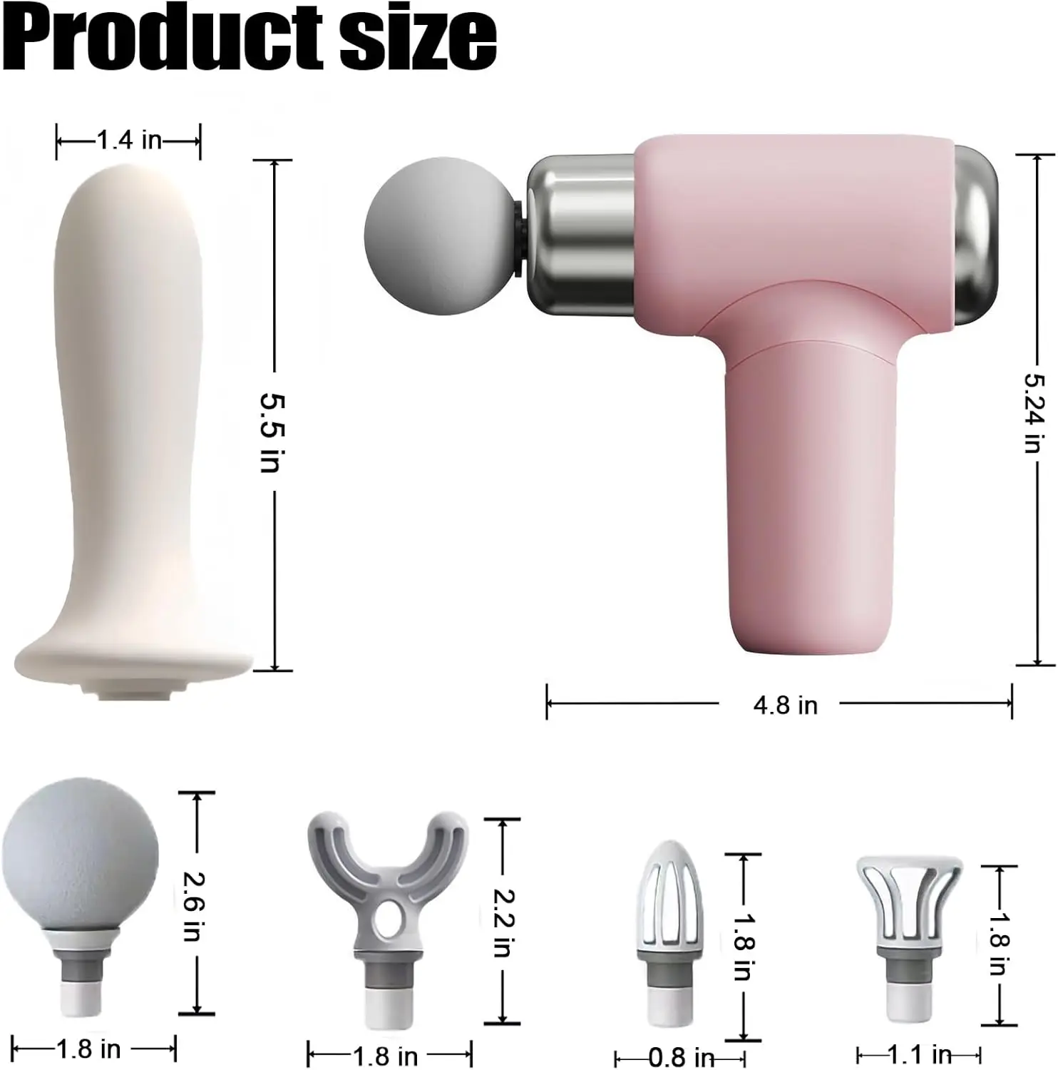 Мини-массажный пистолет - Фотография_5