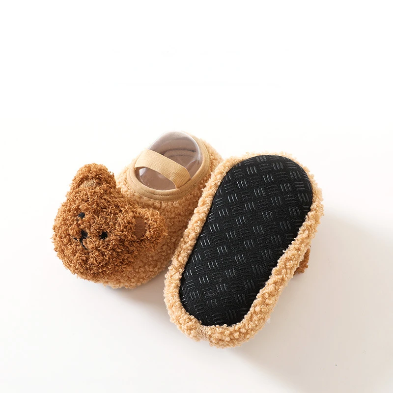 Детские напольные носки с рисунком медведя - Фотография_4