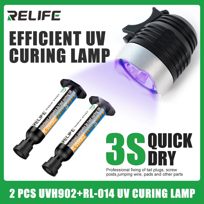 Быстросохнущая паяльная маска relife rl-uvh902 10ml uv 3s