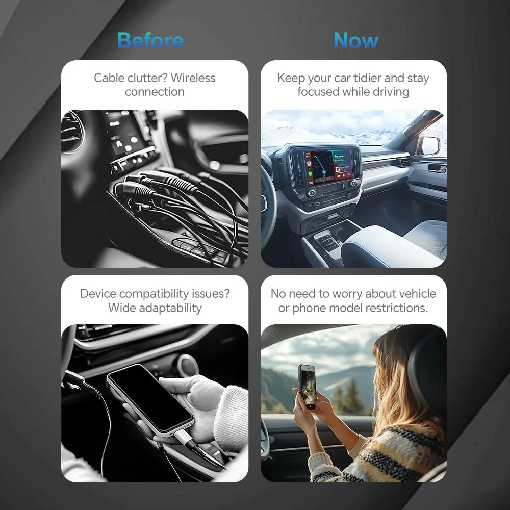 Новый 2 в 1 беспроводной carplay - Фотография_3