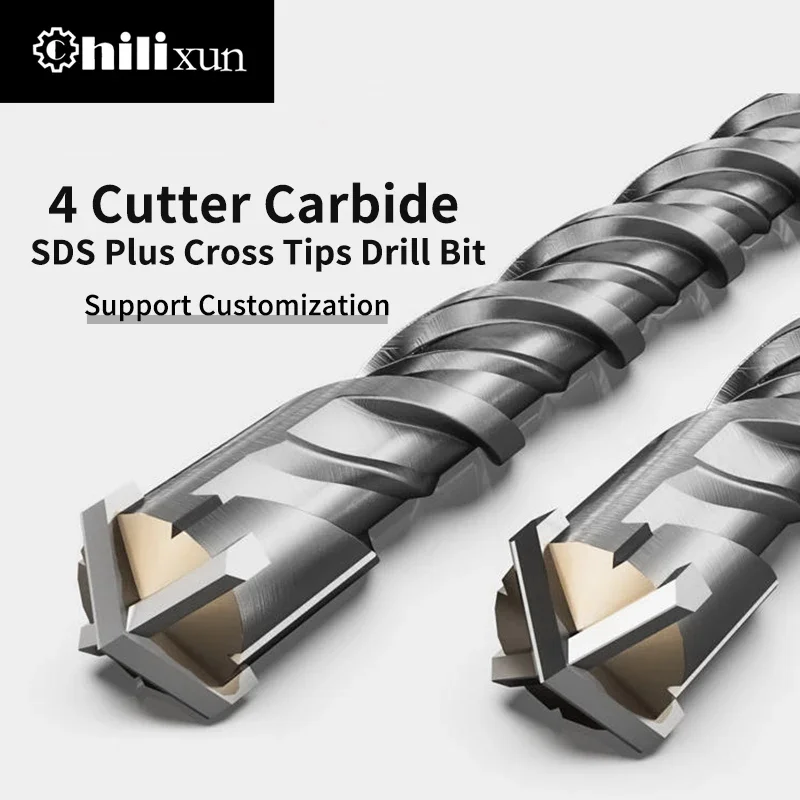 Электрические ударные сверла 160 мм