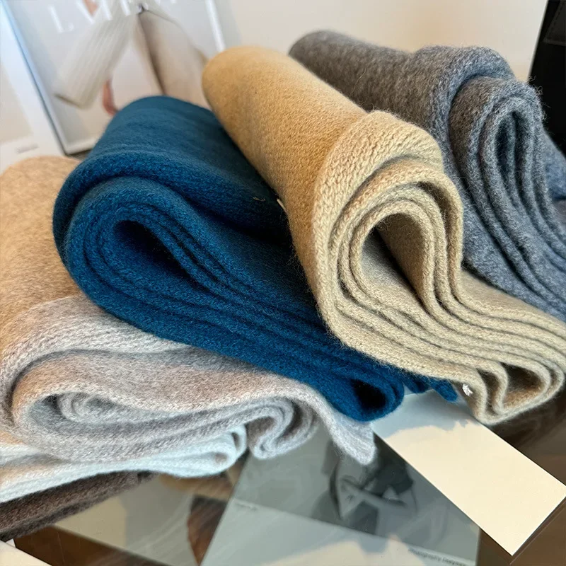 100% новый женский шерстяной шарф - Фотография_6