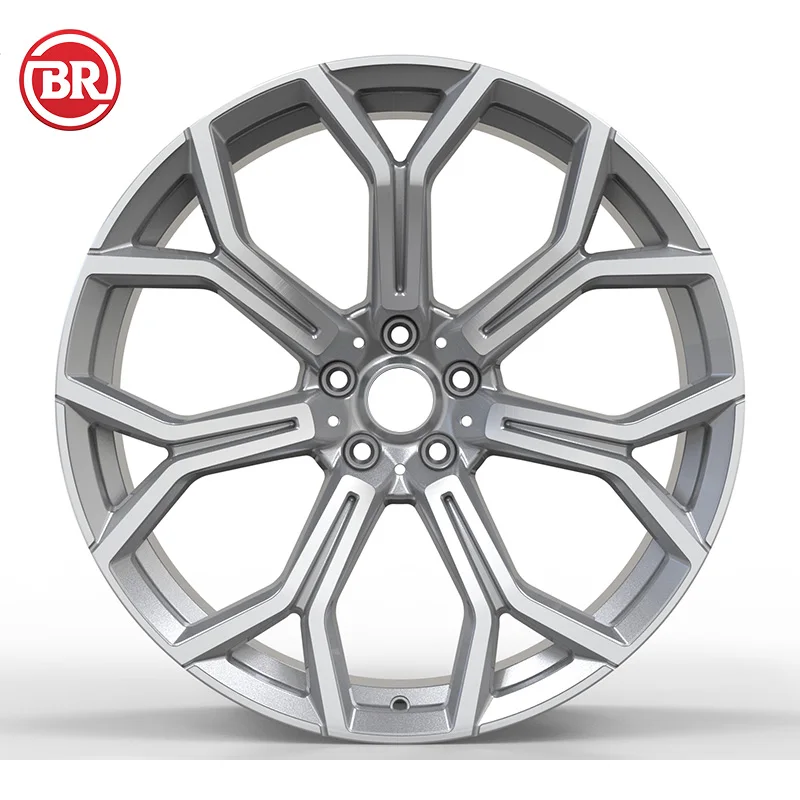 Кованые колеса для гоночных автомобилей на заказ 5x112 5x120 5x114 - Фотография_2
