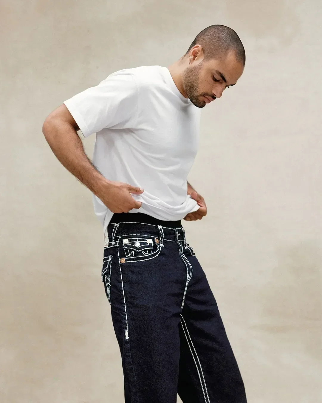 Trend buddha baggy pants hip hop - Фотография_2