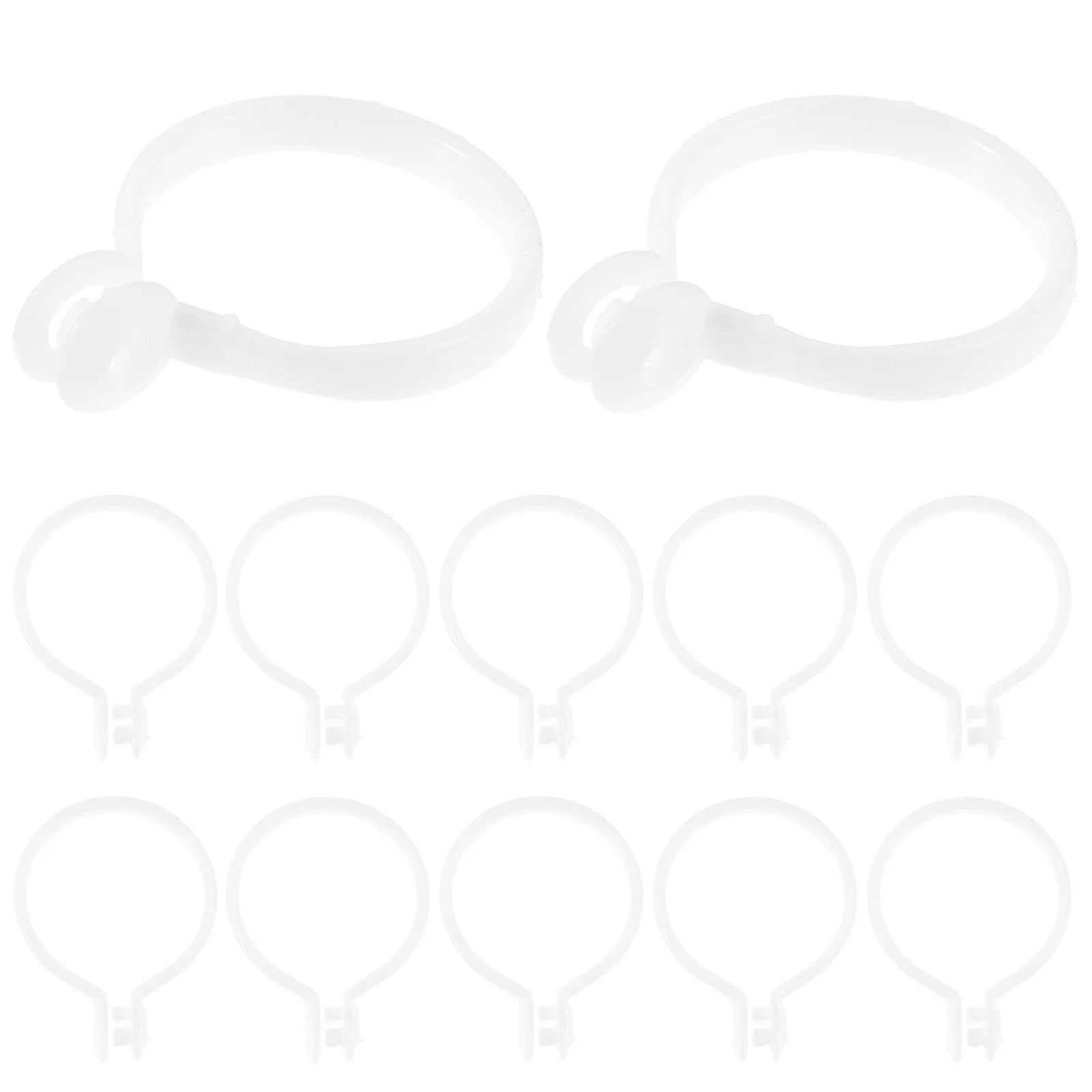Пластиковые сверхпрочные прочные подвесные кольца для драпировки - Фотография_6