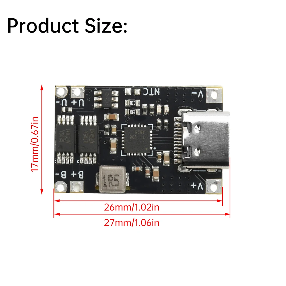 Модуль зарядки литиевой батареи 5 в 3 а - Фотография_3