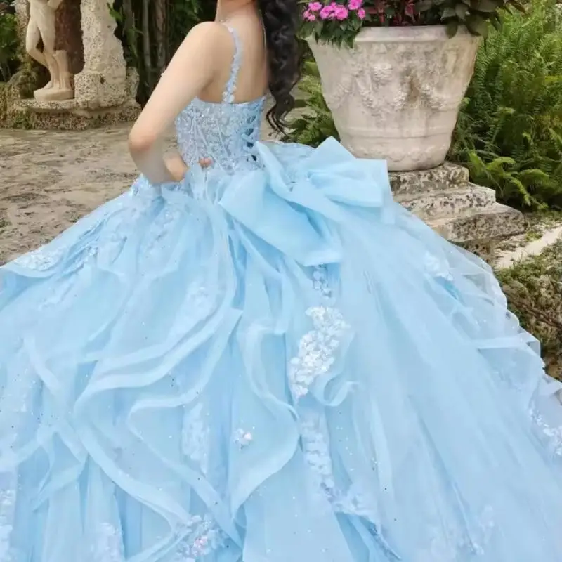 Розовые тюлевые платья принцессы - Фотография_5