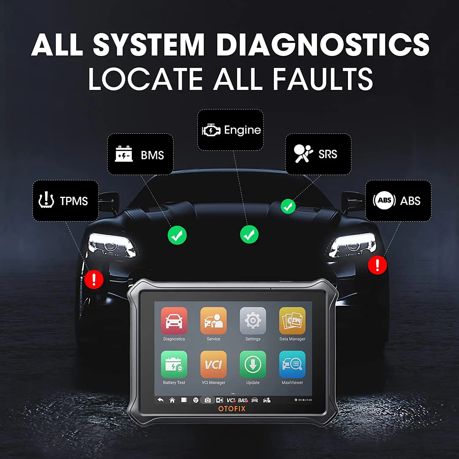 Otofix d1 lite автомобильный obd2 - Фотография_4
