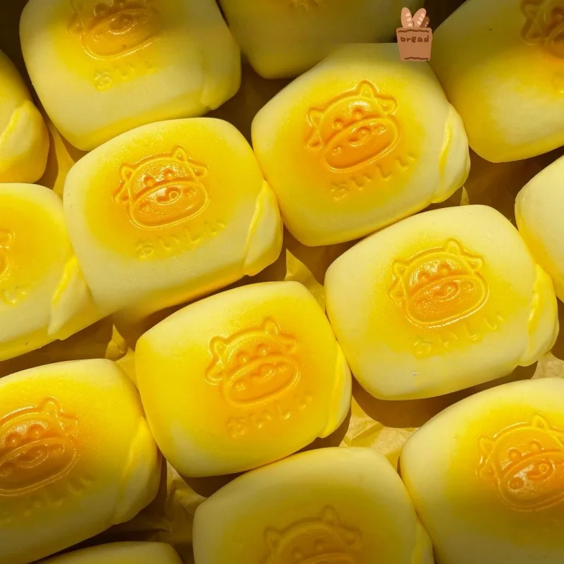 Мягкая игрушка с имитацией молочного хлеба - Фотография_5