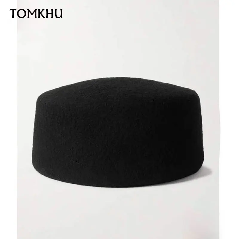 Классический женский берет шерстяная