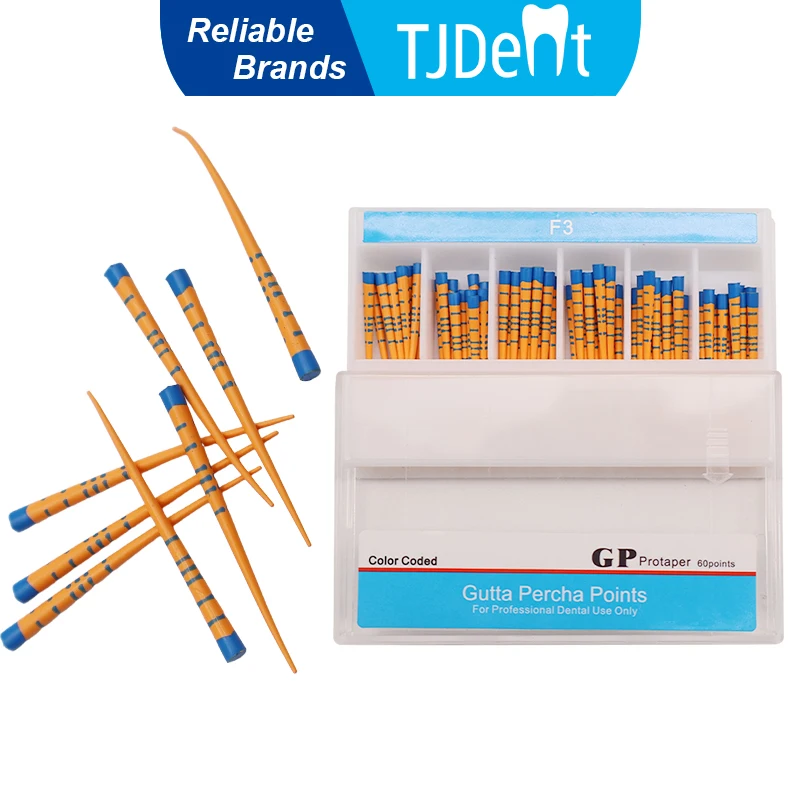 Tjdent dental gutta конус 02 04 06 15 # -40 #   f1 f2 f3 f4 f5 со шкалой