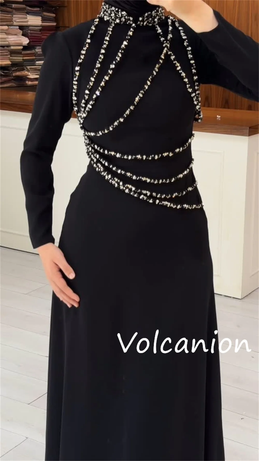 Длинные платья трапециевидной формы - Фотография_2