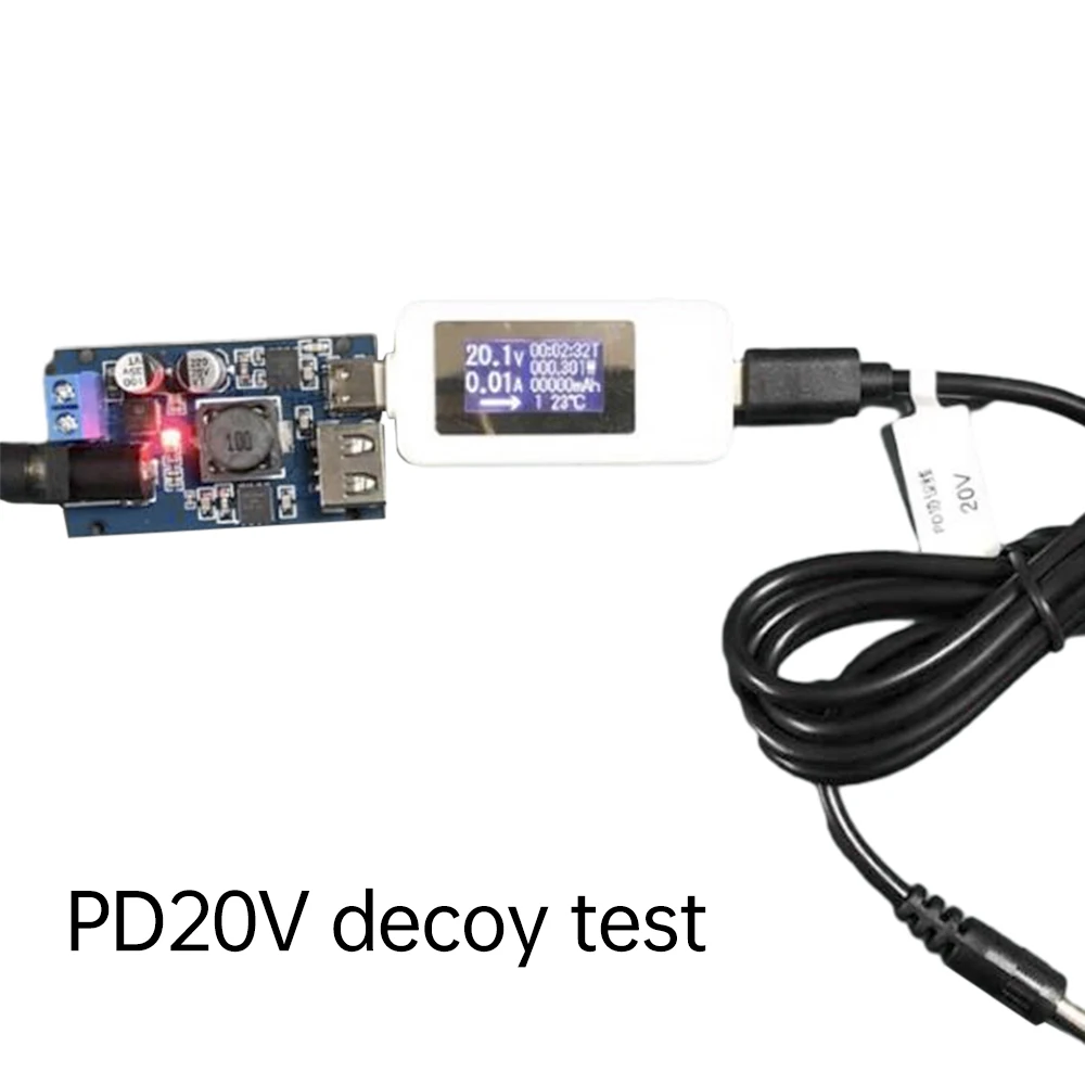 Регулируемый понижающий преобразователь питания usb type-c для телефона - Фотография_4