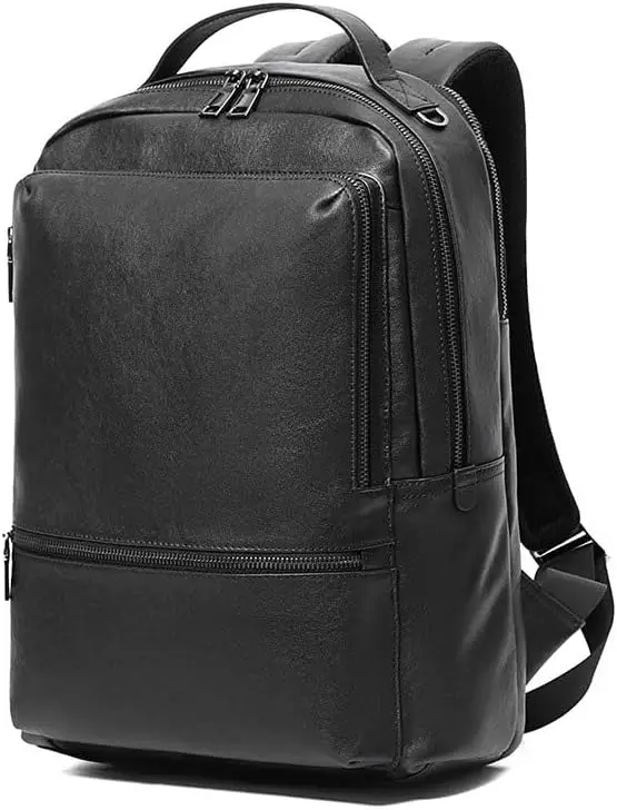 Модный мужской рюкзак из натуральной - Фотография_3