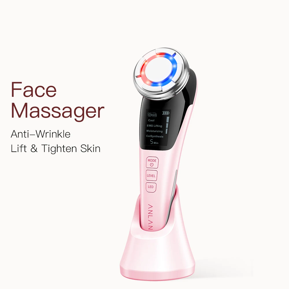 Anlan ems-массажер для лица микротоковый