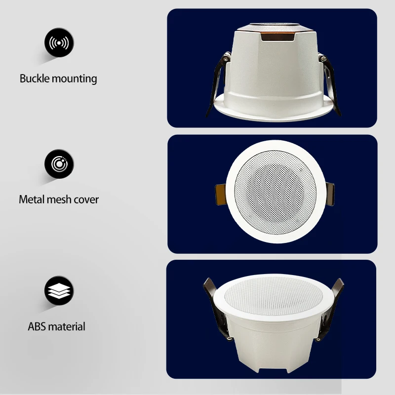Мини-потолочный динамик bluetooth - Фотография_5