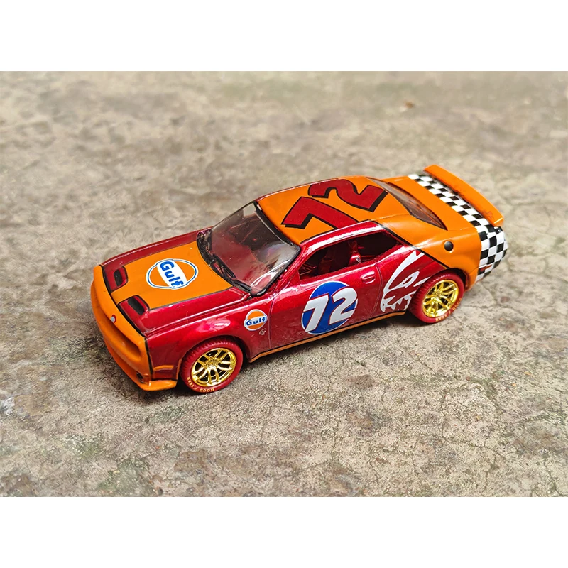 Aw jl1:64 fink rat dodge challenger hellcat shelby camaro series - Фотография_2