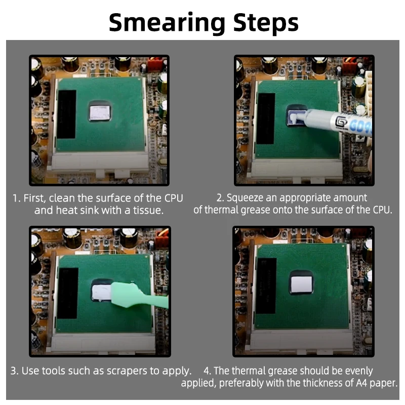 Gd-3 thermal paste performance 1/3/7/15/30 г серый 7 - Фотография_3