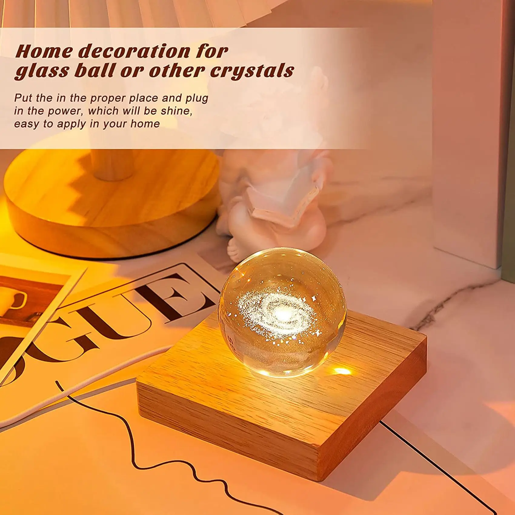 Деревянная подставка для светового - Фотография_2