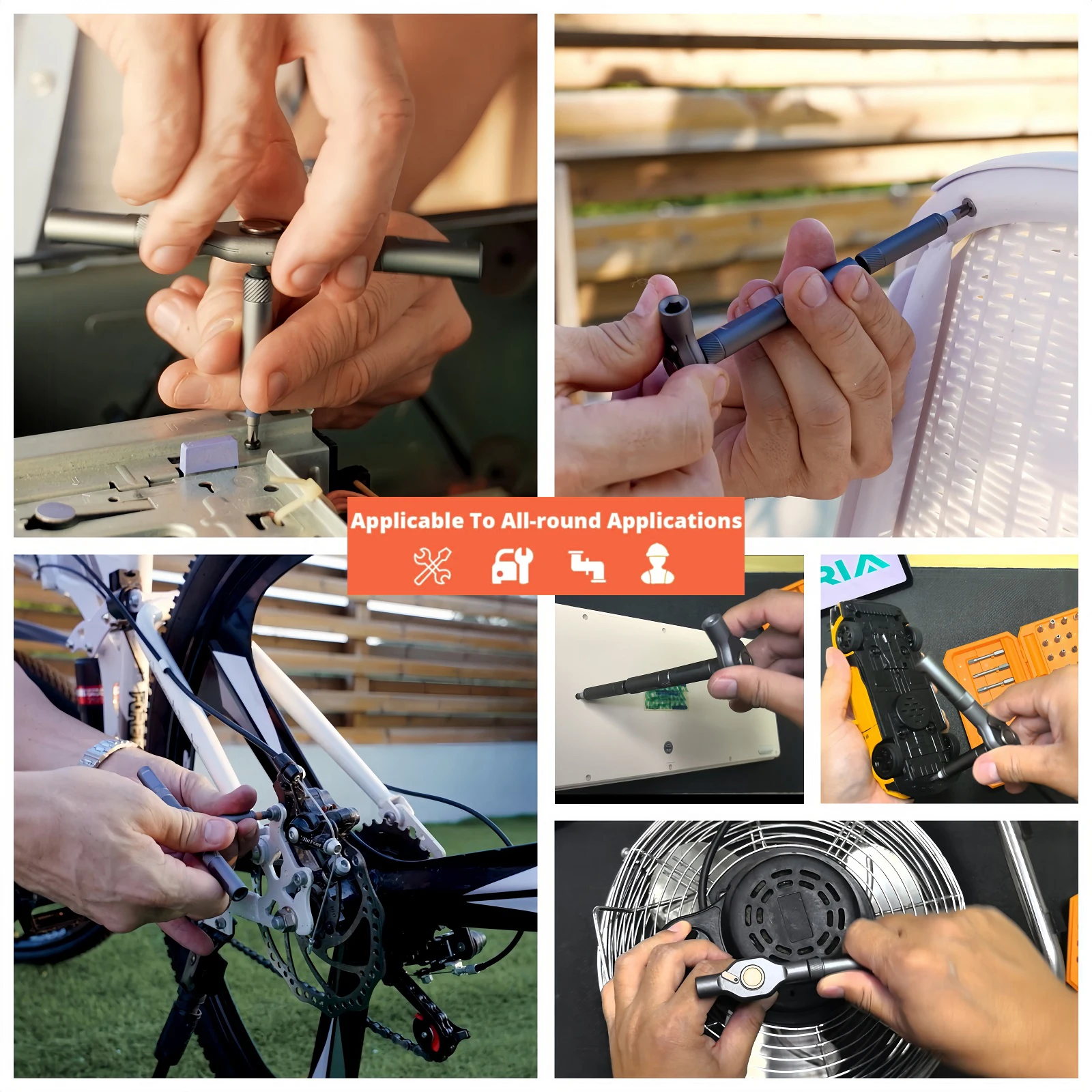 Набор магнитных отверток oria 42 в 1 - Фотография_5