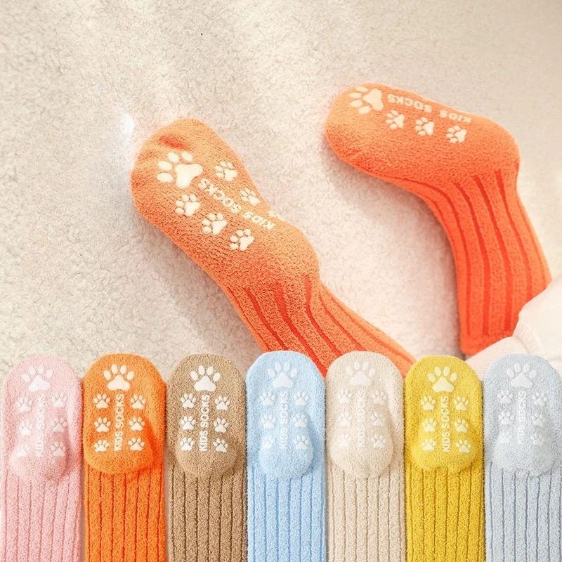 Теплые детские носки до середины икры - Фотография_2