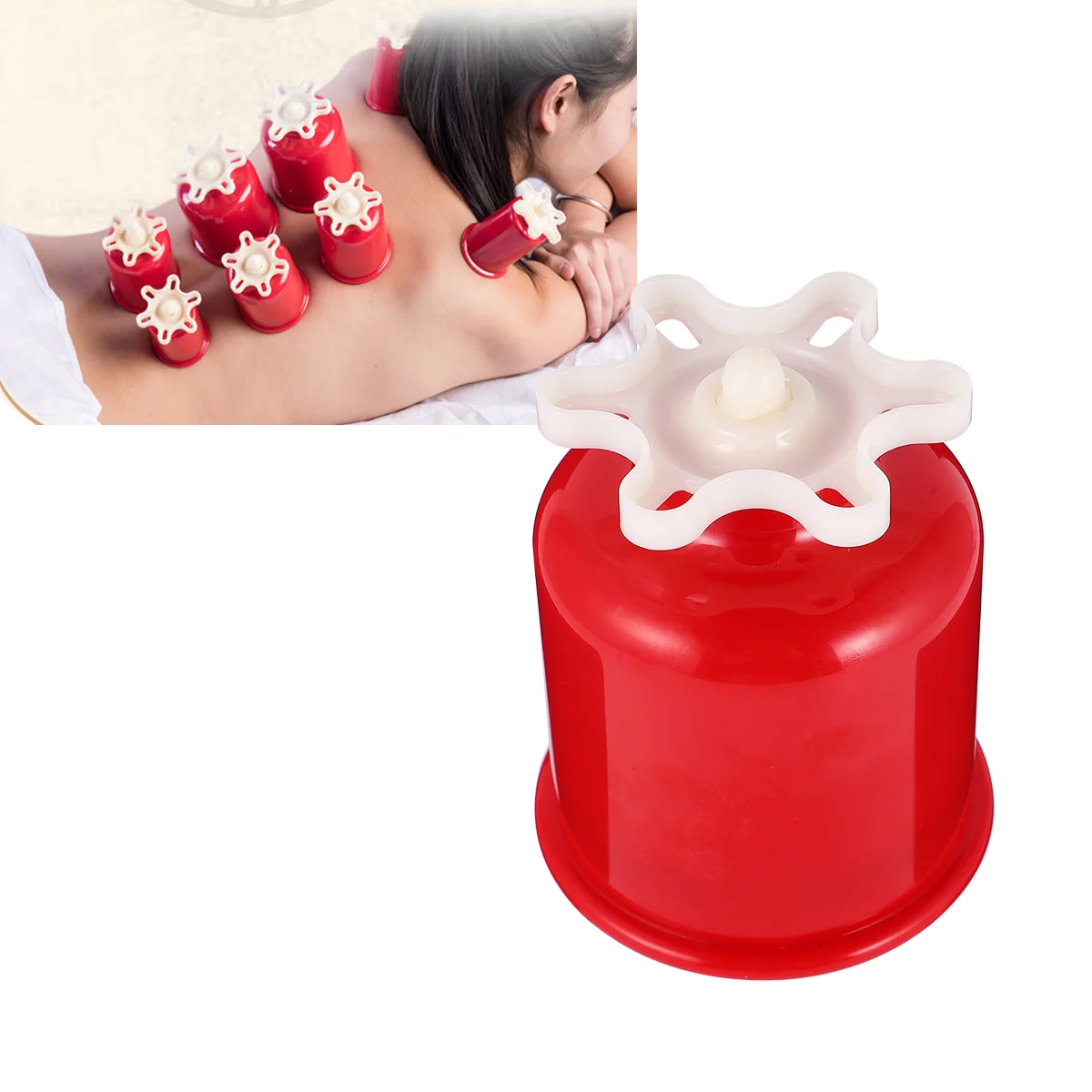 Утолщенный вакуумный массажер для спины